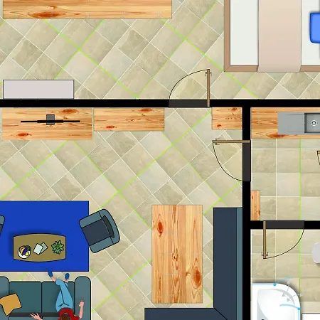 Inselblume 45 - Mit Blick Auf Den Yachthafen *